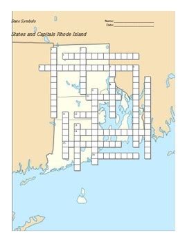 capital of rhode island crossword.